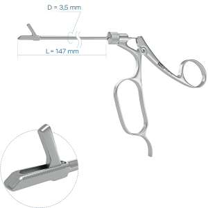 Щипцы назальные STRUYCKEN прямые (д. бранш 4 мм)