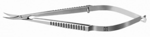 Ножницы для швов по Весткотту изогнутые, лезвия 13 мм,  о/к, плоская ручка, дл. 115 мм